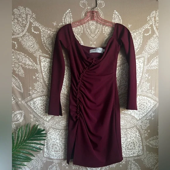 Katie May | Dresses | Katie May Imma Boss Ruched Bodycon Mini Dress Long Sleeve Xs | Poshmark Katie May | Dresses | Katie May Imma Boss Ruched Bodycon Mini Dress Long Sleeve Xs | Poshmark
